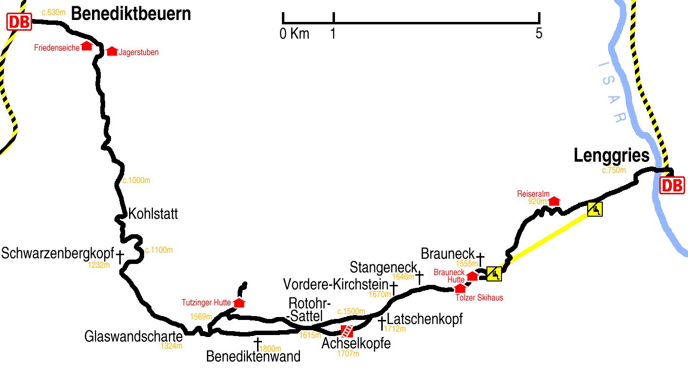 benediktenwand-map