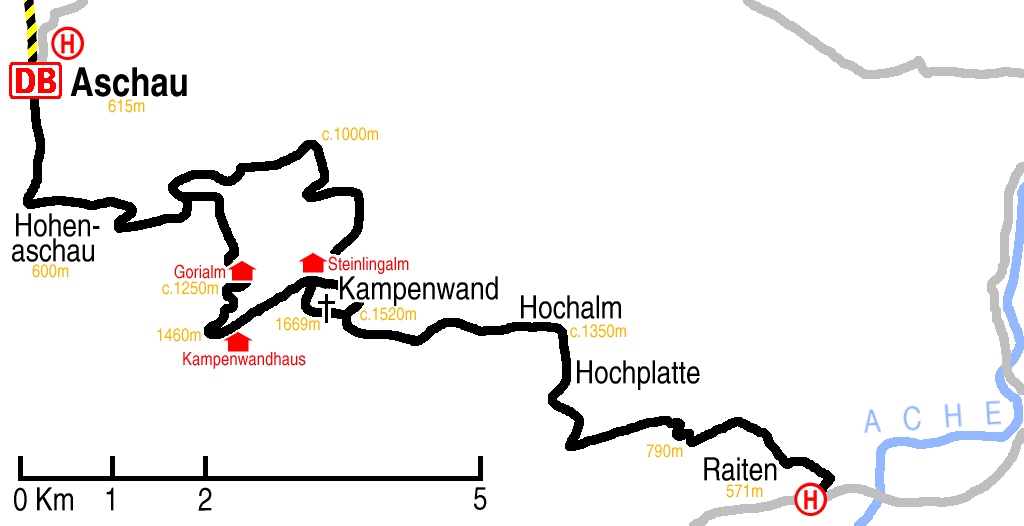 kampenwand-map